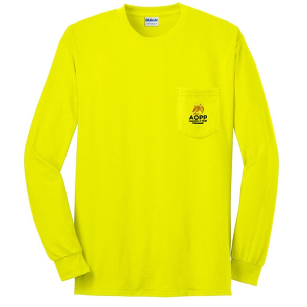 ShopAOPP - PE102<br>Gildan Long sleeve with pocket